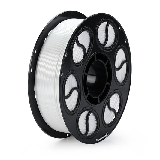 PLA 3D Printer Filament 1KG White, 1.75mm Standard PLA Filament, High Color Purity, Easy to Print, Low Warping, Compatible with Most FDM 3D Printers