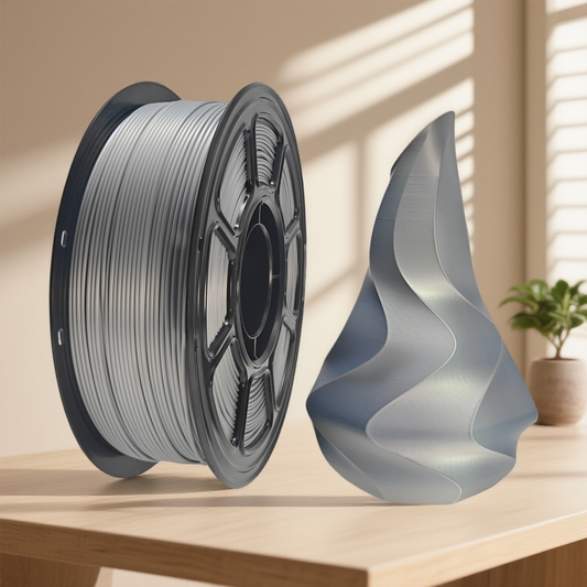 PLA 3D Printer Filament 1KG White, 1.75mm Standard PLA Filament, High Color Purity, Easy to Print, Low Warping, Compatible with Most FDM 3D Printers