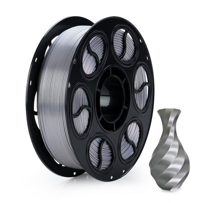 PLA 3D Printer Filament 1KG White, 1.75mm Standard PLA Filament, High Color Purity, Easy to Print, Low Warping, Compatible with Most FDM 3D Printers