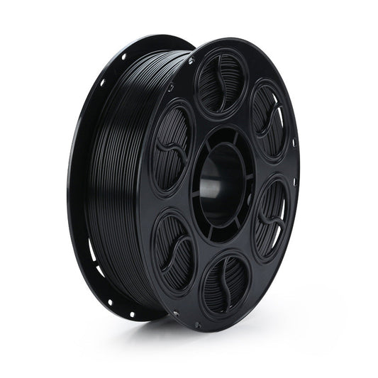 PLA 3D Printer Filament 1KG Black, 1.75mm Standard PLA Filament, Easy to Print, Low Warping, Matte Black Finish, Compatible with Most FDM 3D Printers